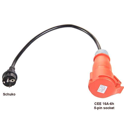 1-CEE16 - Schuko  EV-kaapeli