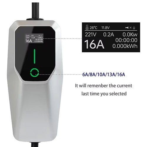 2-EVMOTIONS Zeta EVSE Type1 (max. 16A) EV Charger