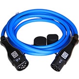 EVMOTIONS Gamma Type2 -> Type2 blue (3x32A) Cable de carga para vehículo eléctrico