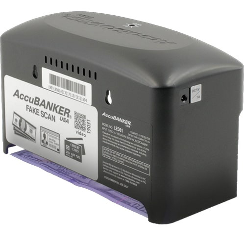 3-AccuBANKER LED61 counterfeit detector